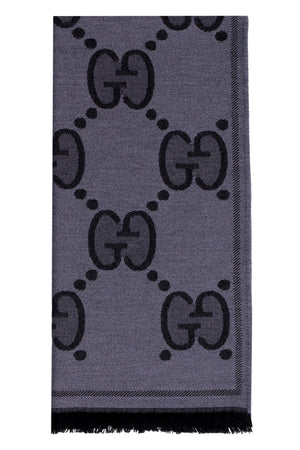 GG motif jacquard shawl-1